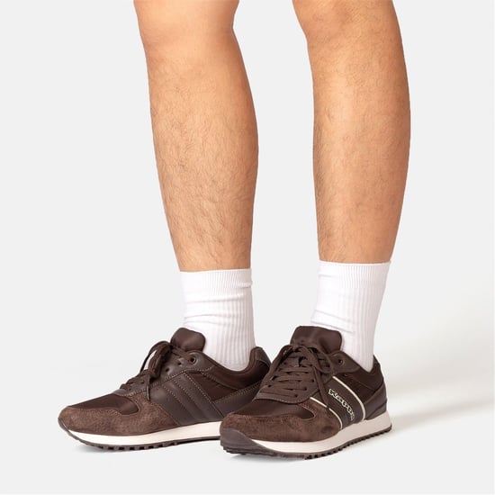 Men's Kappa Br Trainer in Dark Brown - Image 3