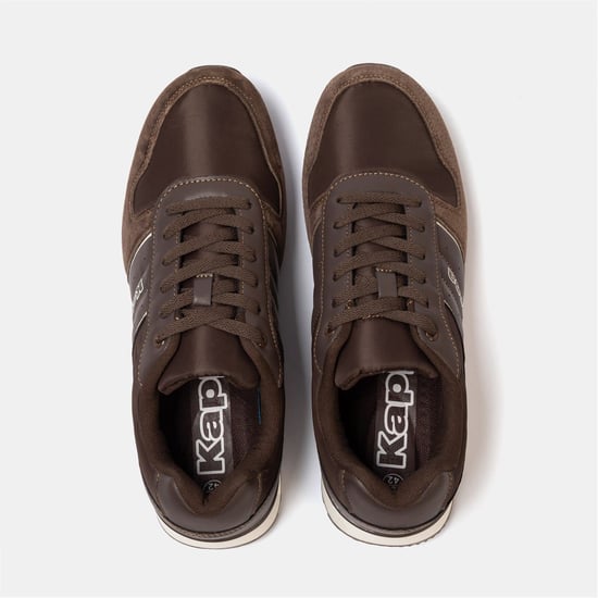 Men's Kappa Br Trainer in Dark Brown - Image 5