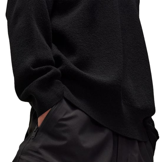 Men's Y-3 Knit Crewneck Sweater in Black - Image 4