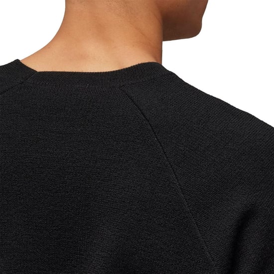 Men's Y-3 Knit Crewneck Sweater in Black - Image 5