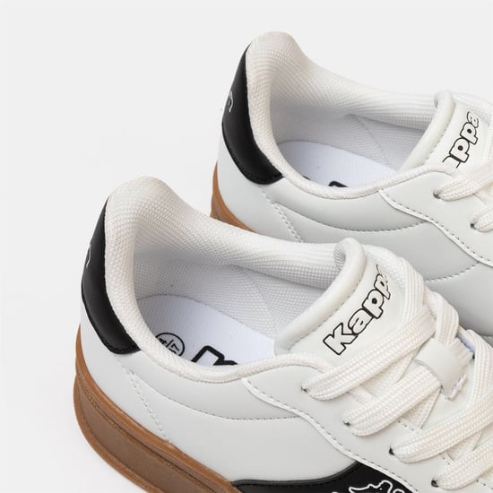 Women's Kappa Scafa Platform Ladies Trainers in White - Image 4