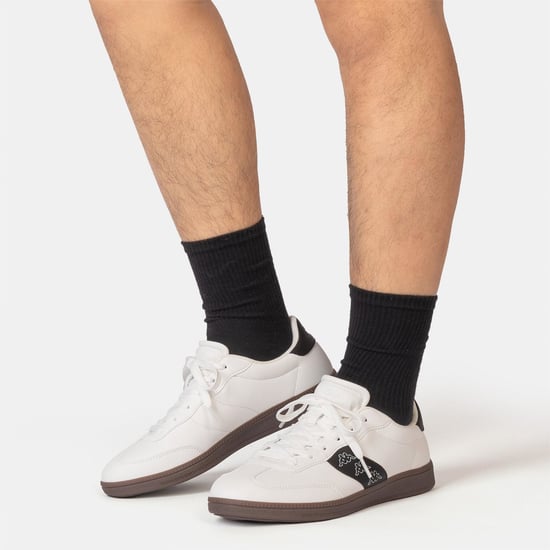 Men's Kappa Scafa Trainers in White - Image 3