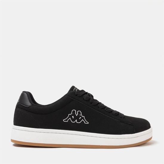 Men's Kappa Caccamo Men Trainers in Black/White - Image 1