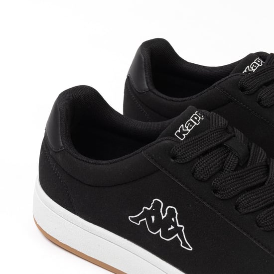 Men's Kappa Caccamo Men Trainers in Black/White - Image 4