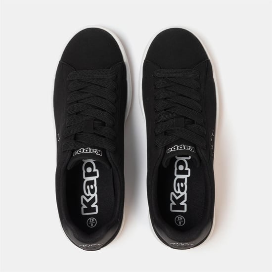 Men's Kappa Caccamo Men Trainers in Black/White - Image 5