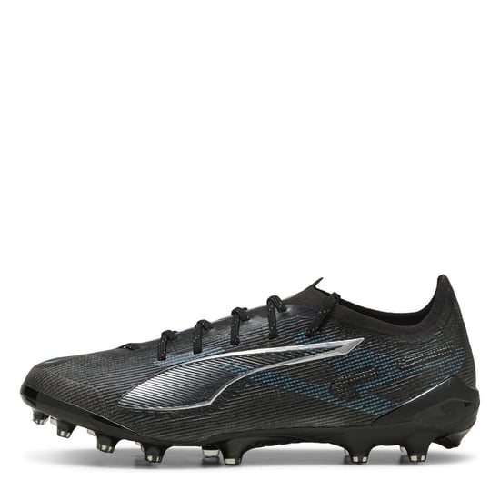 Men's Puma Ultra 5 Ultimate Ag Firm Ground Football Boots in Puma Black-Pu - Image 2