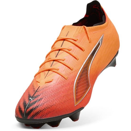Men's Puma Ultra 6 Carbon Firm Ground Football Boots in Heat Fire-Pum - Image 6