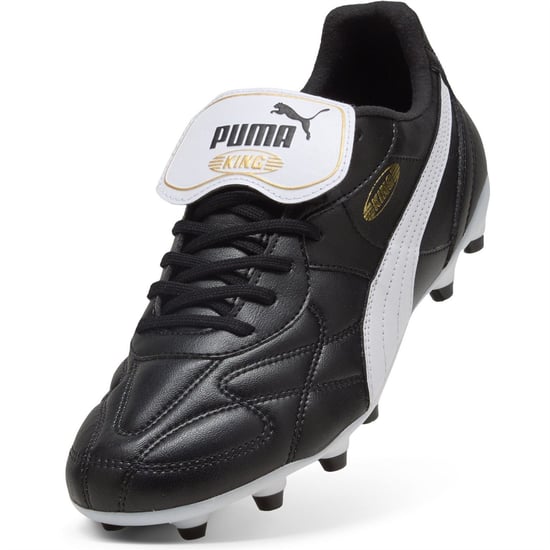 Men's Puma King Top FG AG Firm Ground Football Boots in Puma Black-Pu - Image 6