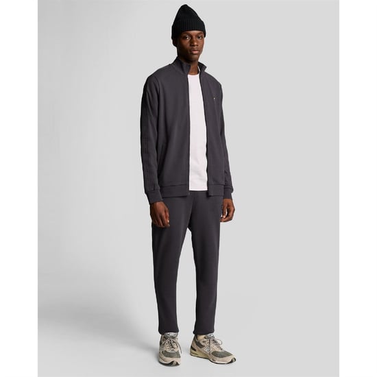 Men's Lyle And Scott Track Top in Grey - Image 1
