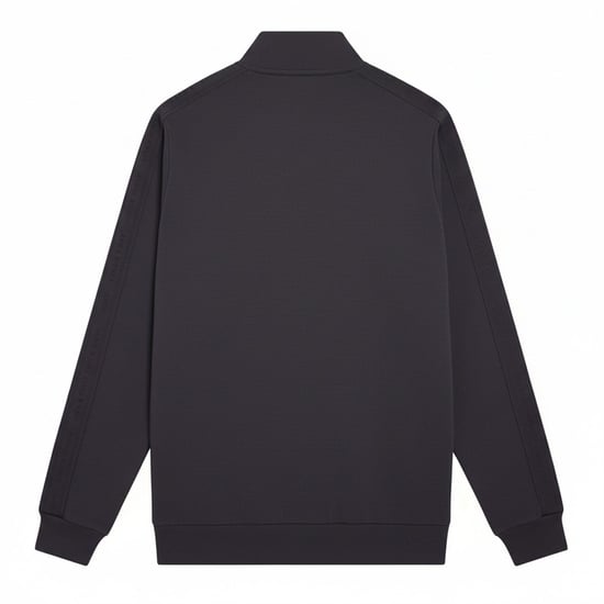 Men's Lyle And Scott Track Top in Grey - Image 4