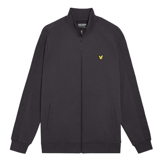Men's Lyle And Scott Track Top in Grey - Image 6