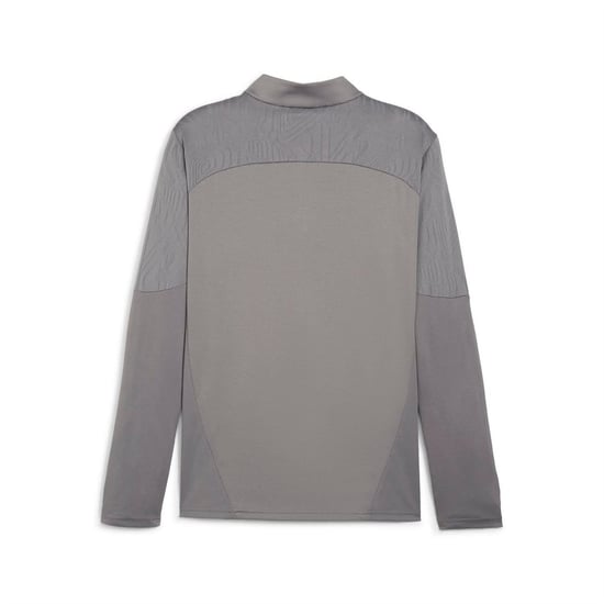 Men's Puma Training quarter Zip Top in Grey - Image 2