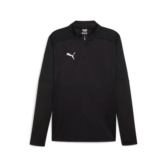 Men's Puma Training quarter Zip Top in Black - Image 1