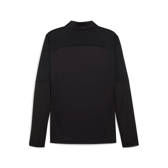Men's Puma Training quarter Zip Top in Black - Image 2