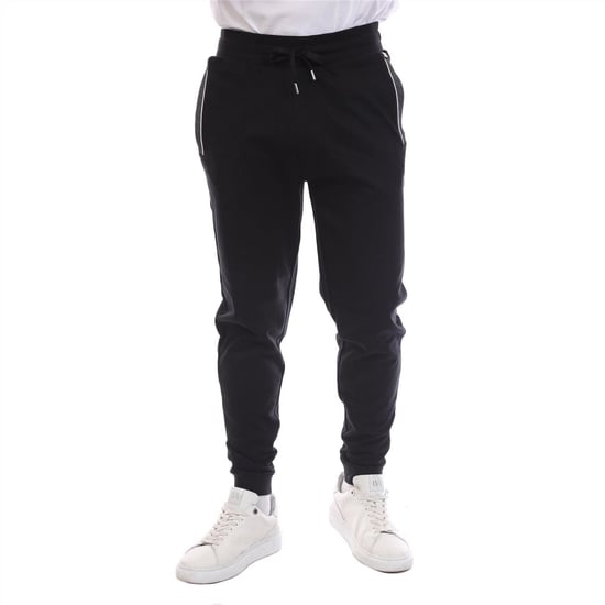 Men's Boss Tracksuit Pants in Black - Image 1