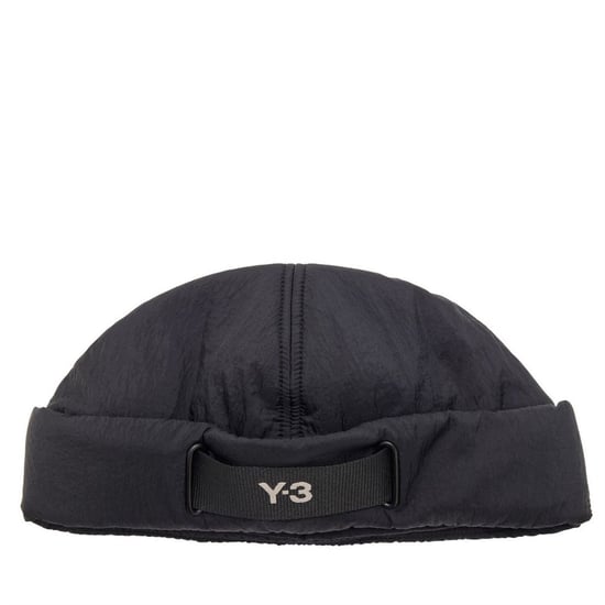 Accessories Y-3 Padded Beanie in Black - Image 1