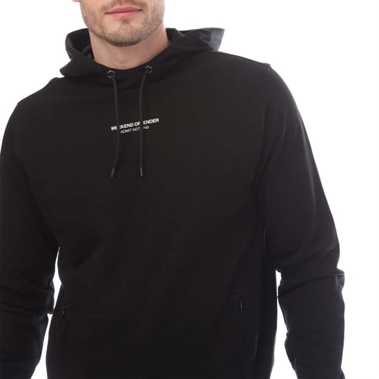 Men's Weekend Offender Eclipse Tracksuit in Black - Image 2
