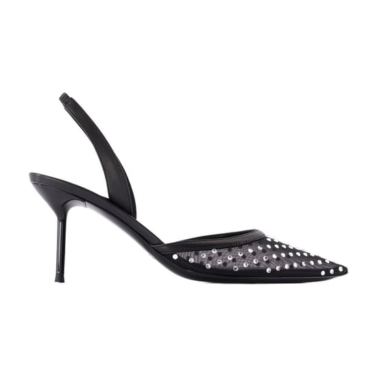Lidia Slingback 70 Pumps - Paris Texas - Synthetic - Black - Image 1