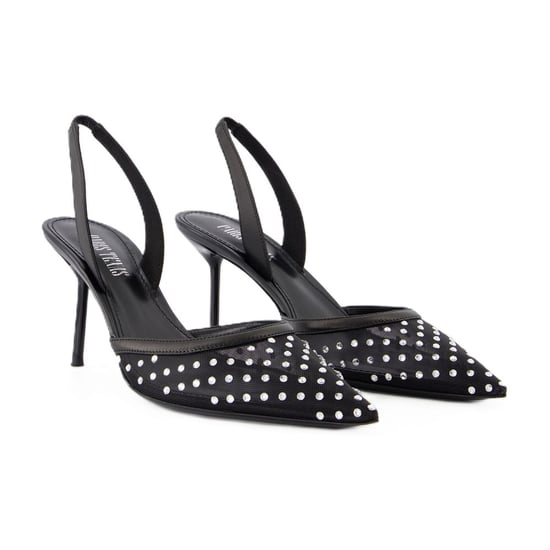 Lidia Slingback 70 Pumps - Paris Texas - Synthetic - Black - Image 2