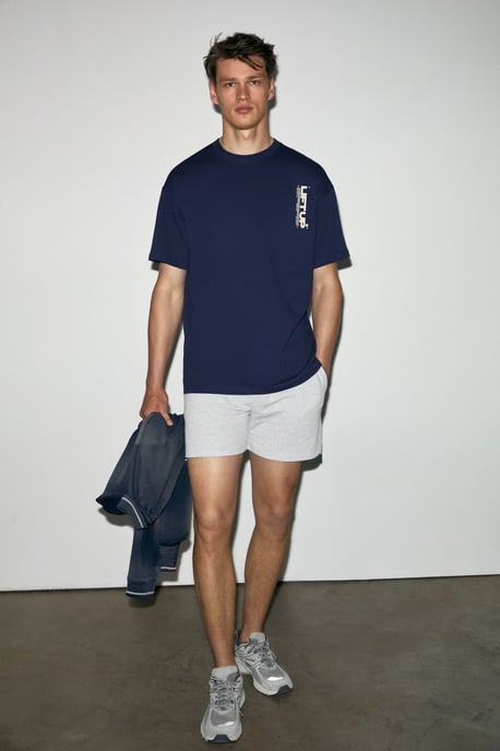 Oversized Crew Neck Logo T-Shirt - Image 2