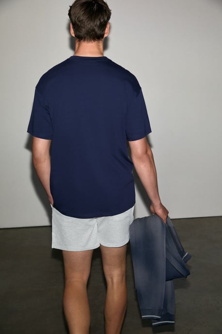 Oversized Crew Neck Logo T-Shirt - Image 4