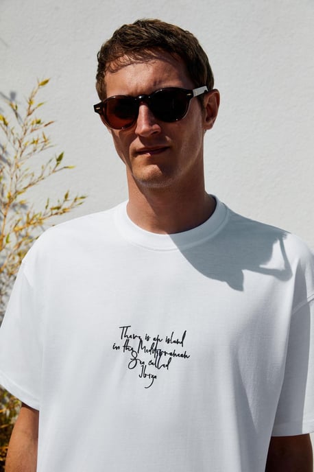 Oversized Printed Crew Neck T-Shirt - Image 4
