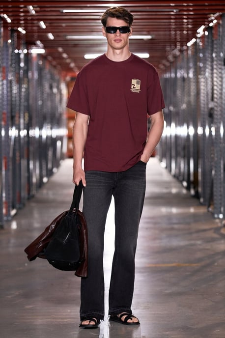 Oversized Crew Neck Logo T-Shirt - Image 2