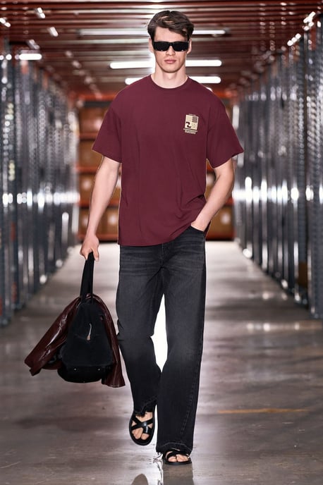 Oversized Crew Neck Logo T-Shirt - Image 4
