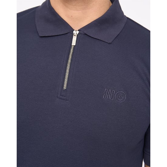 Men's Duck and Cover Sherborn Polo Shirt in DENIM BLUE - Image 5