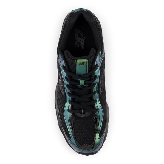 Men's New Balance 509 V1 Textured Lace-Up Trainers in GINGER LEMON - Image 3