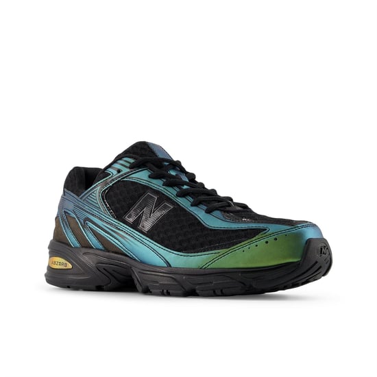 Men's New Balance 509 V1 Textured Lace-Up Trainers in GINGER LEMON - Image 4