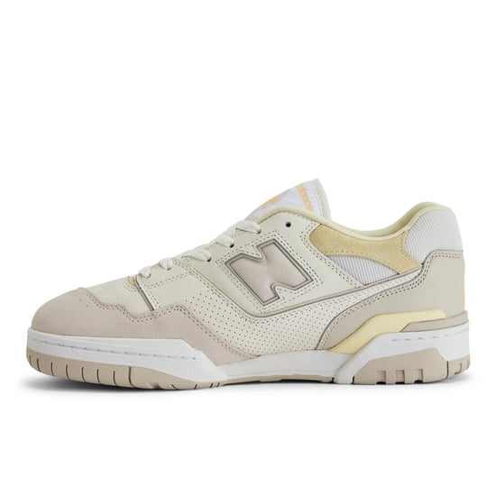 Men's New Balance 550 Low Top Walking Sneakers in SEA SALT - Image 2