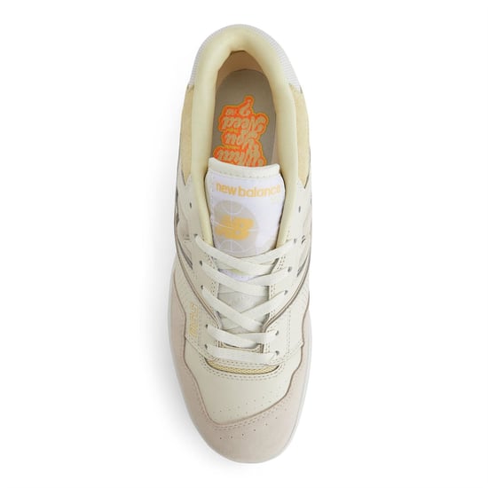 Men's New Balance 550 Low Top Walking Sneakers in SEA SALT - Image 3
