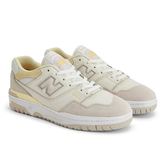 Men's New Balance 550 Low Top Walking Sneakers in SEA SALT - Image 4