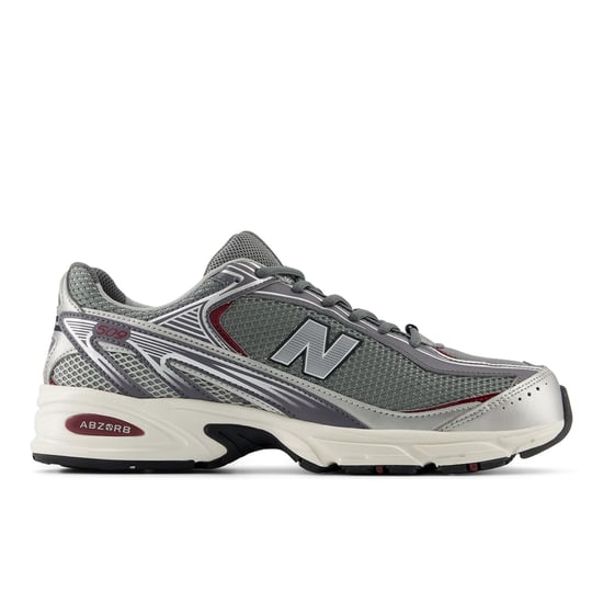 Men's New Balance 509 V1 Textured Lace-Up Trainers in SILVER METALLIC - Image 1