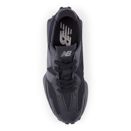 Men's New Balance 327 Trainers in BLACK - Image 4