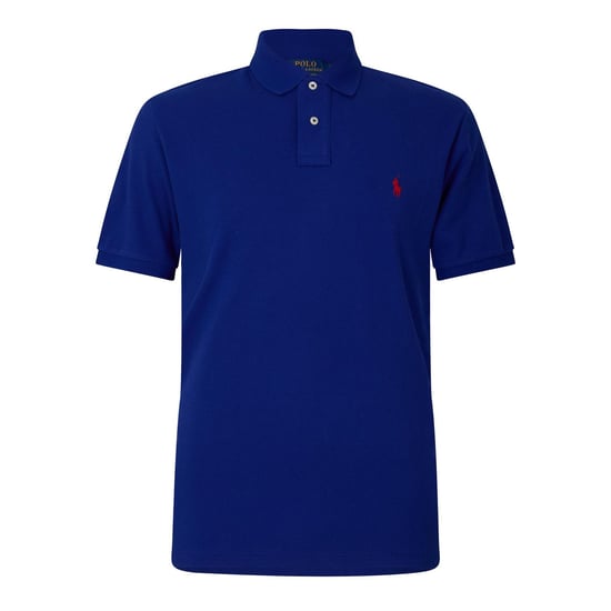 Men's Polo Ralph Lauren Custom Short Sleeve Polo Shirt in Heritage Royal - Image 1