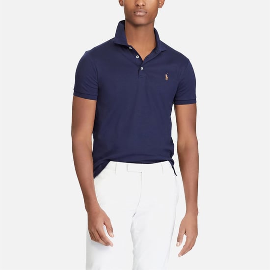 Men's Ralph Lauren Short Sleeve Polo Shirt in Refined Navy - Image 1