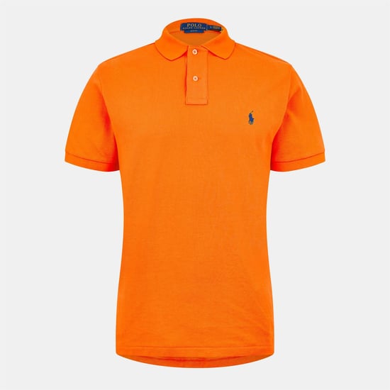 Men's Polo Ralph Lauren Custom Short Sleeve Polo Shirt in Sailing Orange - Image 1