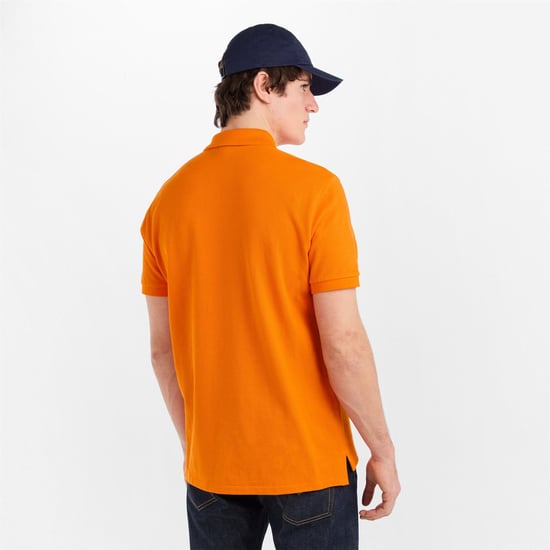 Men's Polo Ralph Lauren Custom Short Sleeve Polo Shirt in Sailing Orange - Image 3