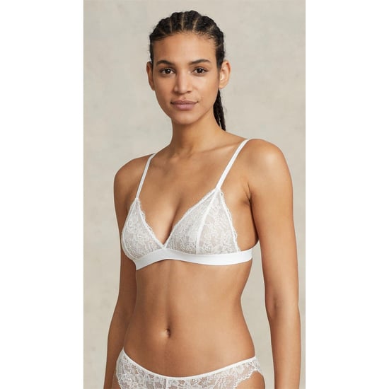 Women's Ralph Lauren Polo Lace Triangle Bra in Ecru - Image 1
