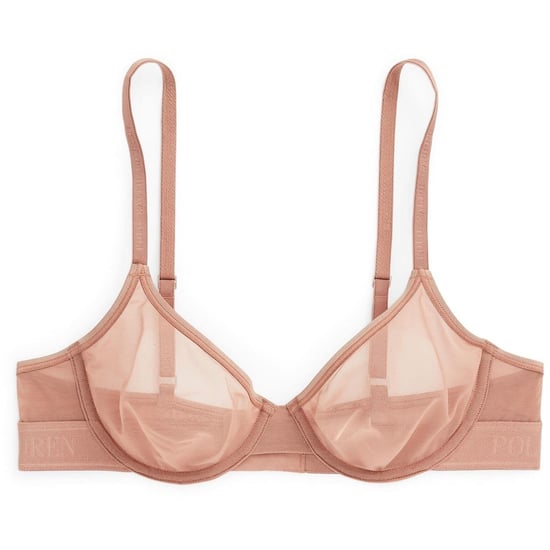 Women's Ralph Lauren Polo Mesh Demi Bra in Terracotta - Image 1