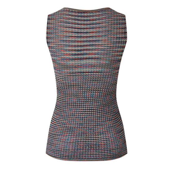 Women's Missoni Multi Cotton Wool Blend Top in Multicolor - Image 2