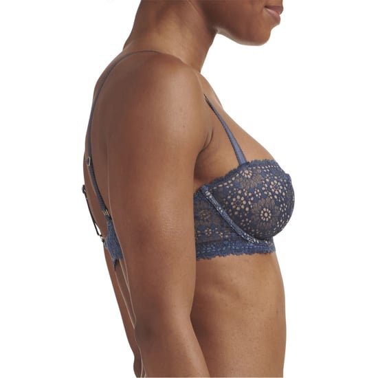 Women's Ralph Lauren Polo Eyelet Balcony Bra in Denim - Image 5