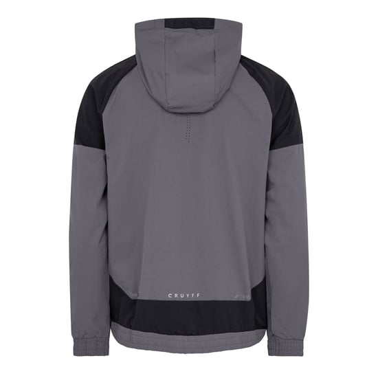 Men's Cruyff Elt Track Top in DARK GREY - Image 2