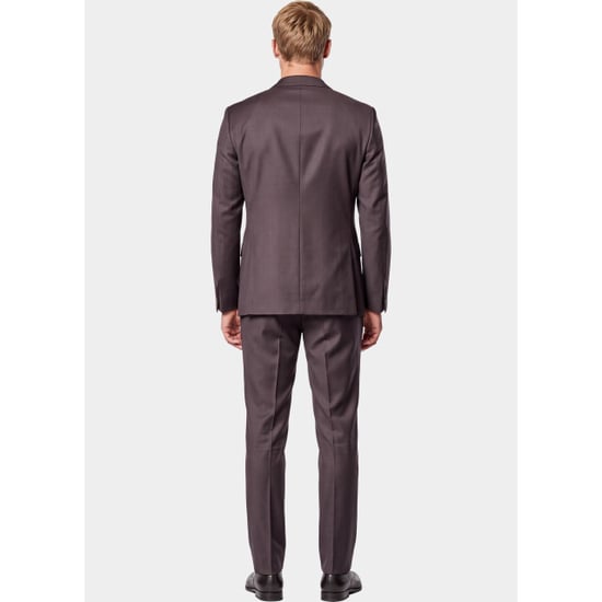 Bos Bright Blue Scotland blue pak vienna suit wool mix drop 8 spe233028vi51sb/870 cacao - Image 4