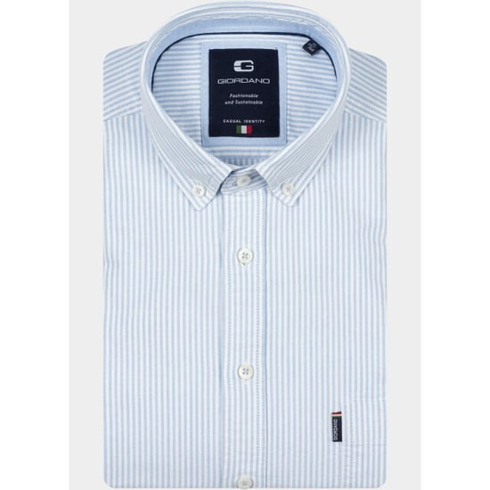 Giordano Overhemd korte mouw heren marlon short sleeve button do 616112/61 - Image 1