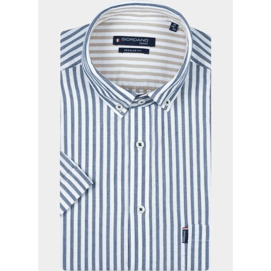 Giordano Overhemd korte mouw heren alfa short sleeve button down 616130/60 - Image 1