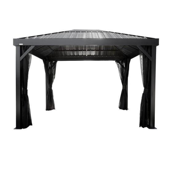 Sojag Kiruna 3x3.5 m metalen tuinpaviljoen met muggennet - Image 6
