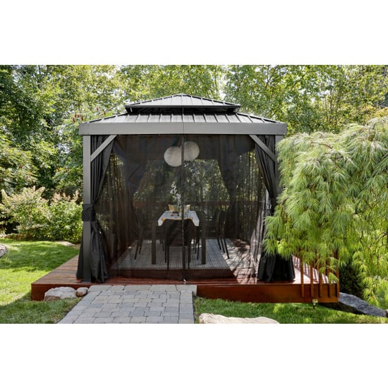 Sojag Londen metalen paviljoen met muggennet 3x4 m - - Image 3